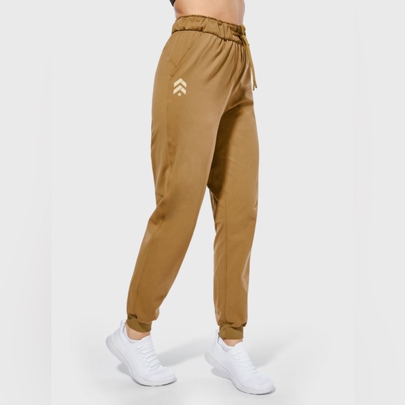 Lululemon x Barry’s Bootcamp Women’s Stretch High Rise Jogger Pants Olive Size 8 - Picture 2 of 10